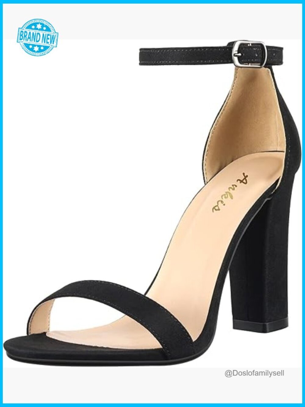 Chunky Heel Pearl Sandals Lace Up Ankle Strap Evening Party Wedding Shoes